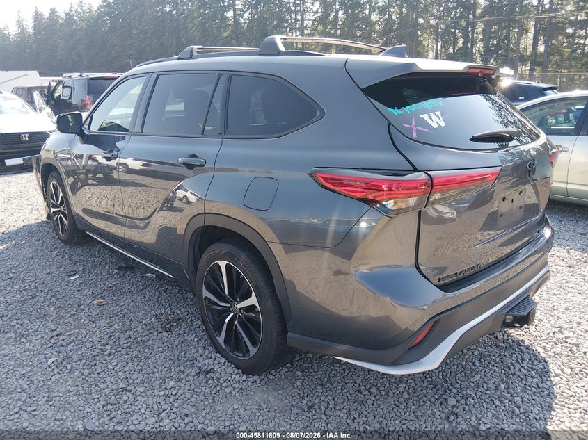 Vin: 5tdjzrbh4ns173381, lot: 46310655, toyota highlander xse 20223