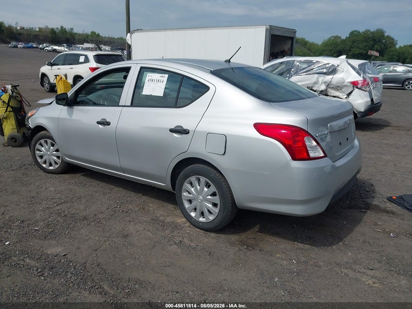 Vin: 3n1cn7ap8gl891237, lot: 46310660, nissan versa 1.6 s 20163