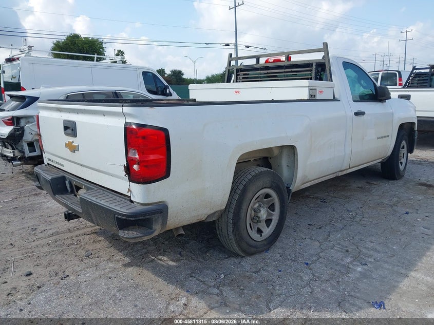 Vin: 1gcncpec9ez323751, lot: 46310661, chevrolet silverado 1500 work truck 20144