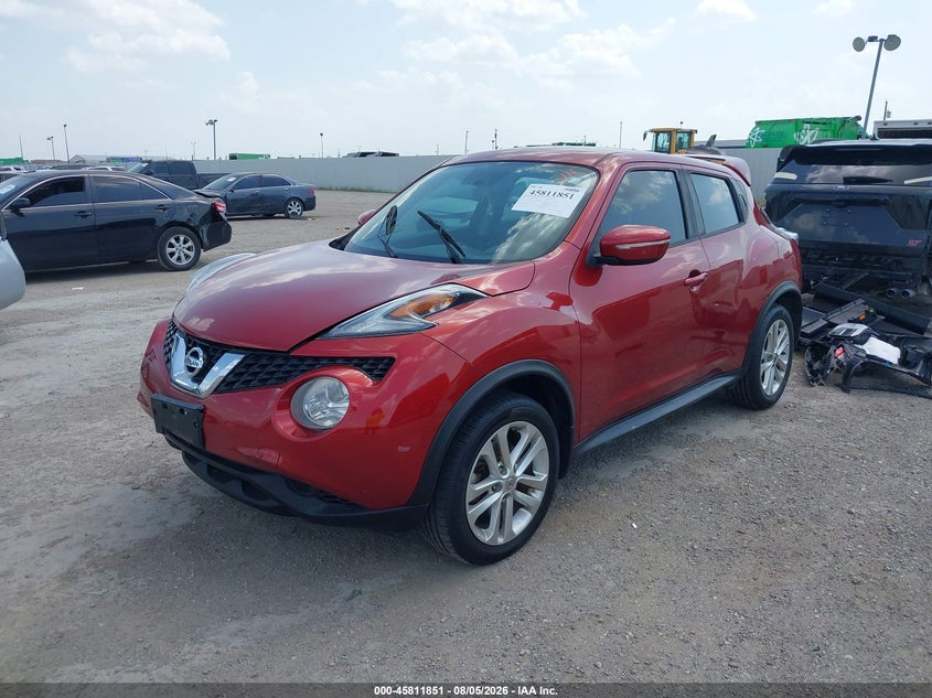 Vin: jn8af5mr5ht702063, lot: 46310697, nissan juke s 20172