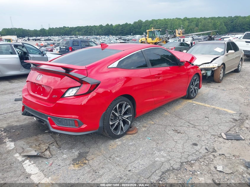 Vin: 2hgfc3a56jh757545, lot: 46310704, honda civic si 20184