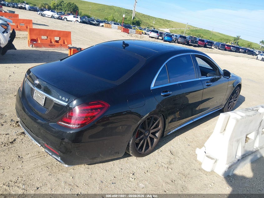Vin: wddug8jb9ka495183, lot: 46310727, mercedes-benz amg s 63 4matic 20194