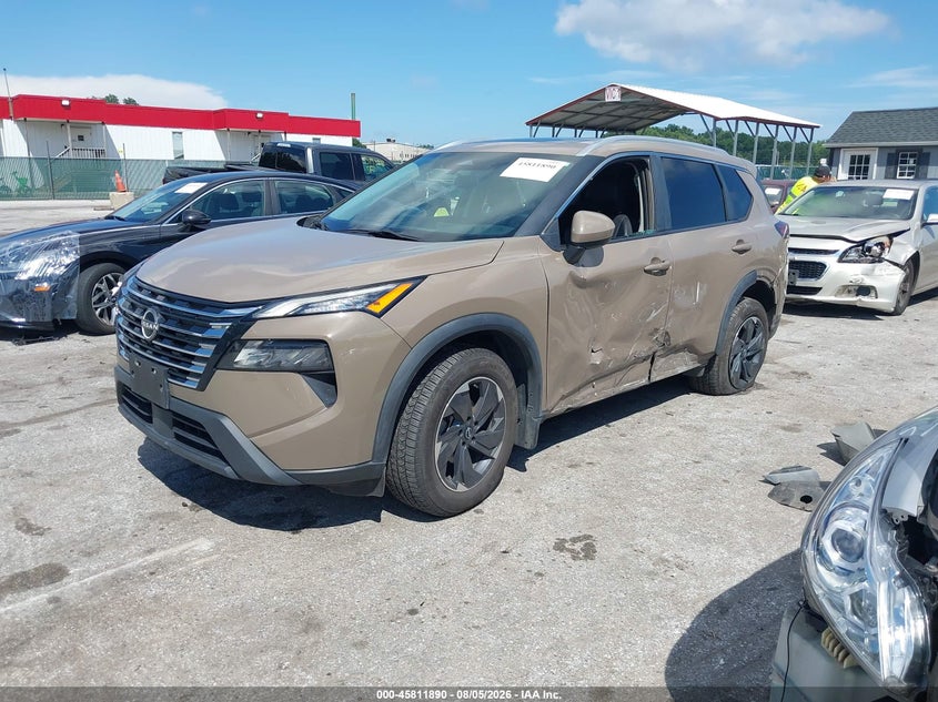Vin: 5n1bt3ba6rc720661, lot: 46310737, nissan rogue sv fwd 20242