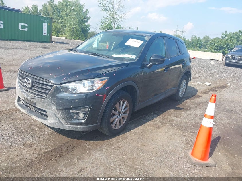 Vin: jm3ke4cy6g0845648, lot: 46310752, mazda cx-5 touring 20162