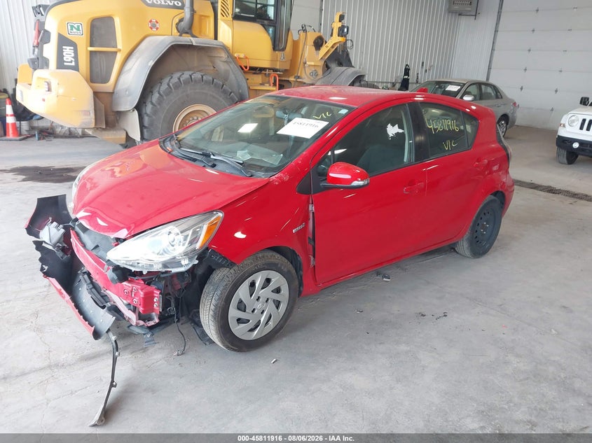 Vin: jtdkdtb36g1589727, lot: 46310762, toyota prius c two 20162