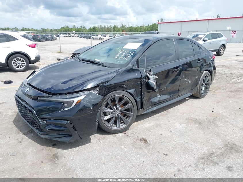 Vin: jtdbcmfe9r3037926, lot: 46310771, toyota corolla hybrid se 20242