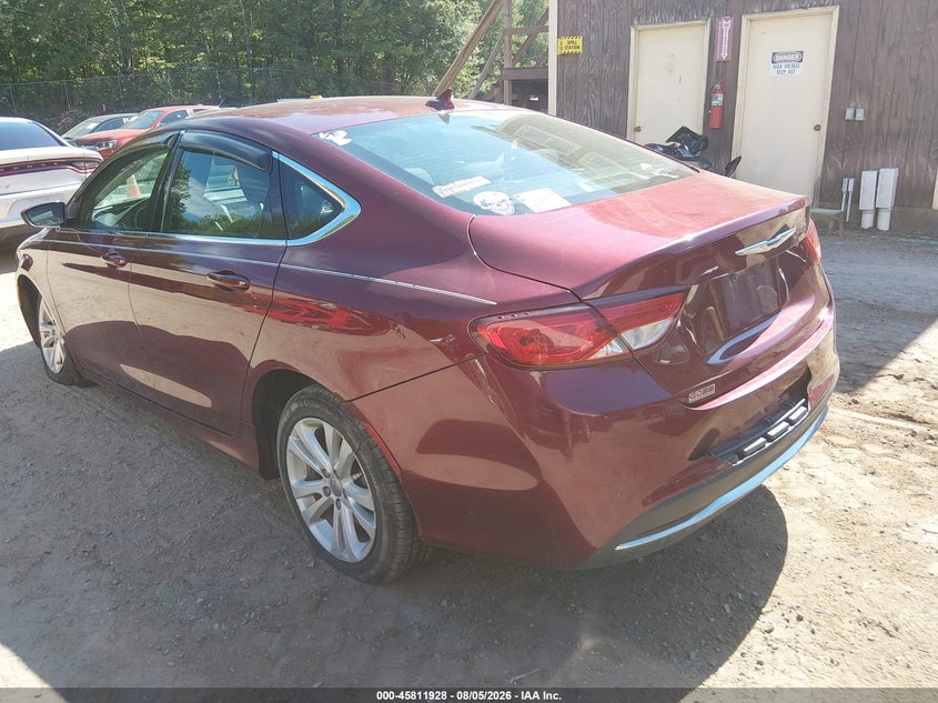 Vin: 1c3cccab3gn170327, lot: 46310774, chrysler 200 limited 20163