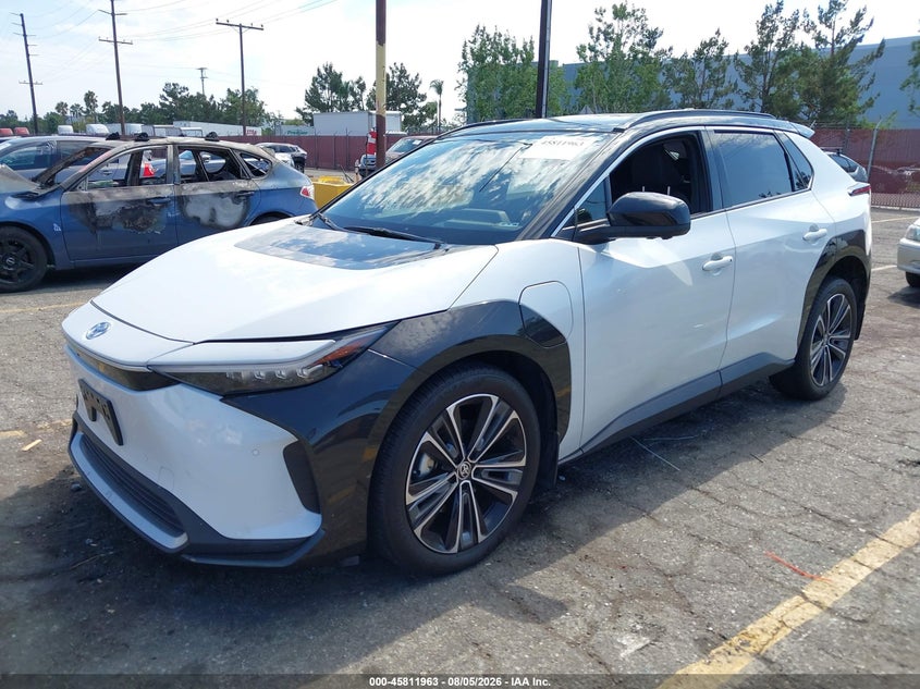 Vin: jtmabaca7pa023160, lot: 46310809, toyota bz4x limited 20232