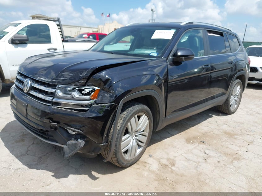 Vin: 1v2ur2ca5kc579722, lot: 46310820, volkswagen atlas 3.6l v6 se w/technology 20192