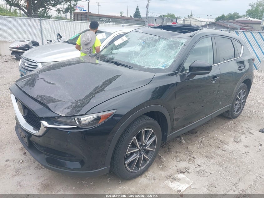 Vin: jm3kfbcmxj1411149, lot: 46310832, mazda cx-5 touring 20182