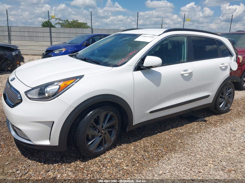 Vin: kndcc3lc3h5080792, lot: 46310836, kia niro ex 20172