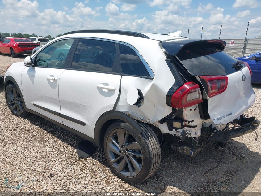 Vin: kndcc3lc3h5080792, lot: 46310836, kia niro ex 20173