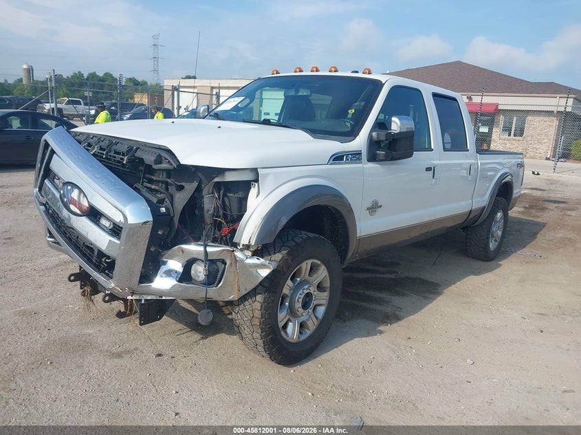 Vin: 1ft7w2bt9bec39570, lot: 46310847, ford f-250 lariat 20112