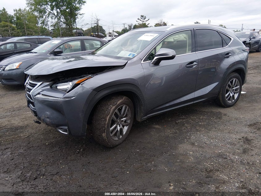 Vin: jtjbarbz0g2088520, lot: 46310850, lexus nx 200t 20162