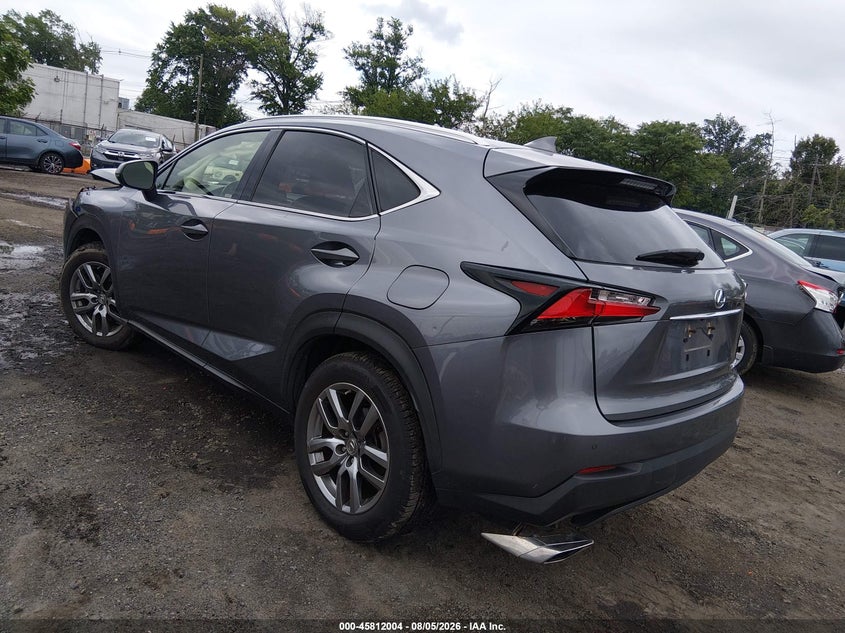 Vin: jtjbarbz0g2088520, lot: 46310850, lexus nx 200t 20163
