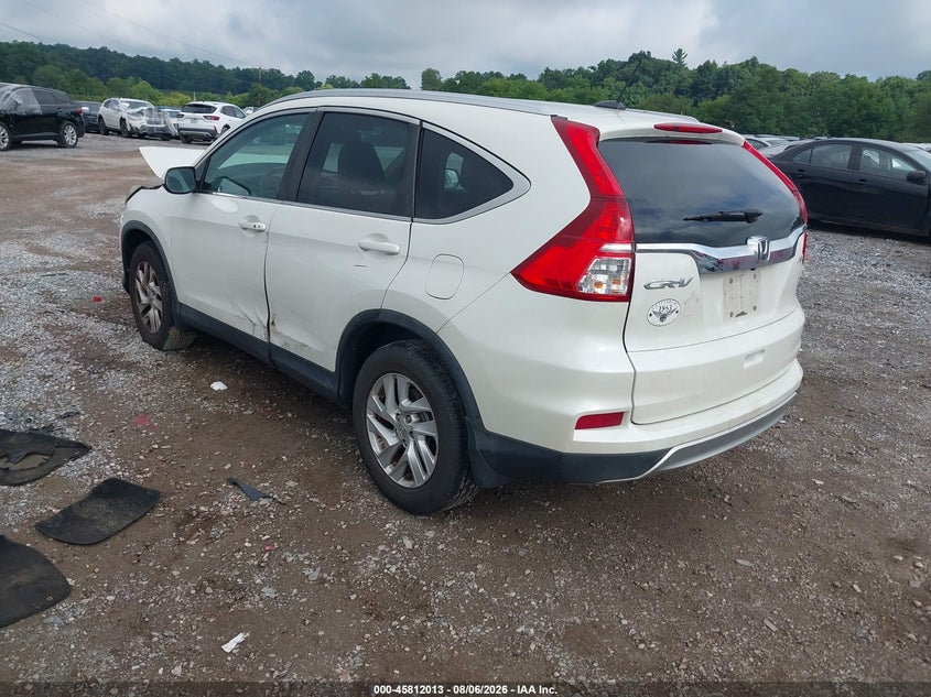 Vin: 5j6rm4h76fl038080, lot: 46310859, honda cr-v ex-l 20153
