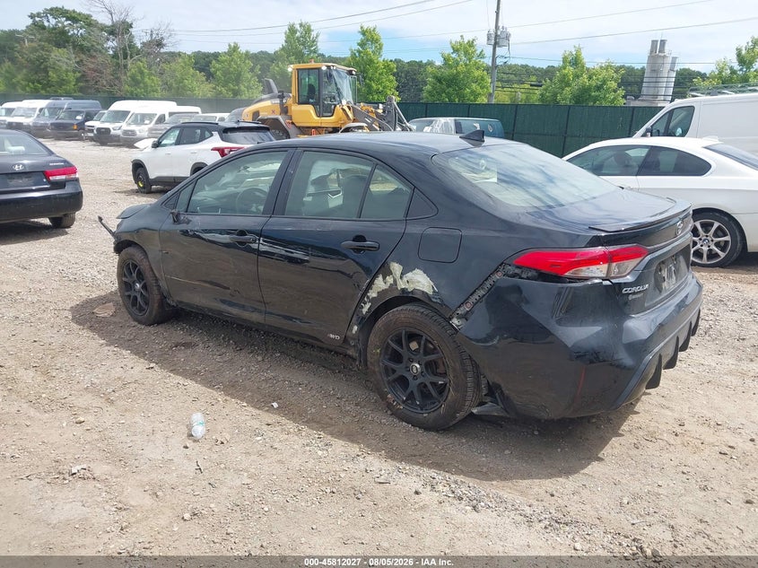 Vin: jtdbdmhe7p3006052, lot: 46310873, toyota corolla hybrid se 20233
