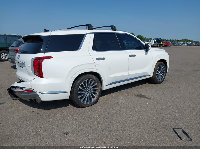 Vin: km8r7dgexpu509457, lot: 46310877, hyundai palisade calligraphy 20234