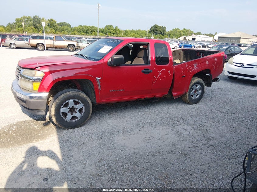 2004 GMC Canyon, Normal Wear & Tear, IAAI, VIN 1GTDT196648115215 — photo 2