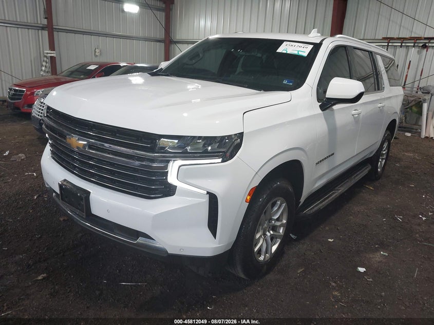Vin: 1gnskckd0pr374027, lot: 46310895, chevrolet suburban 4wd lt 20232