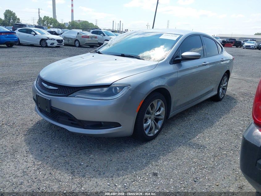 Vin: 1c3cccdg1fn522651, lot: 46310904, chrysler 200 s 20152
