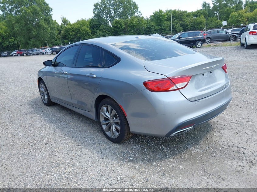Vin: 1c3cccdg1fn522651, lot: 46310904, chrysler 200 s 20153