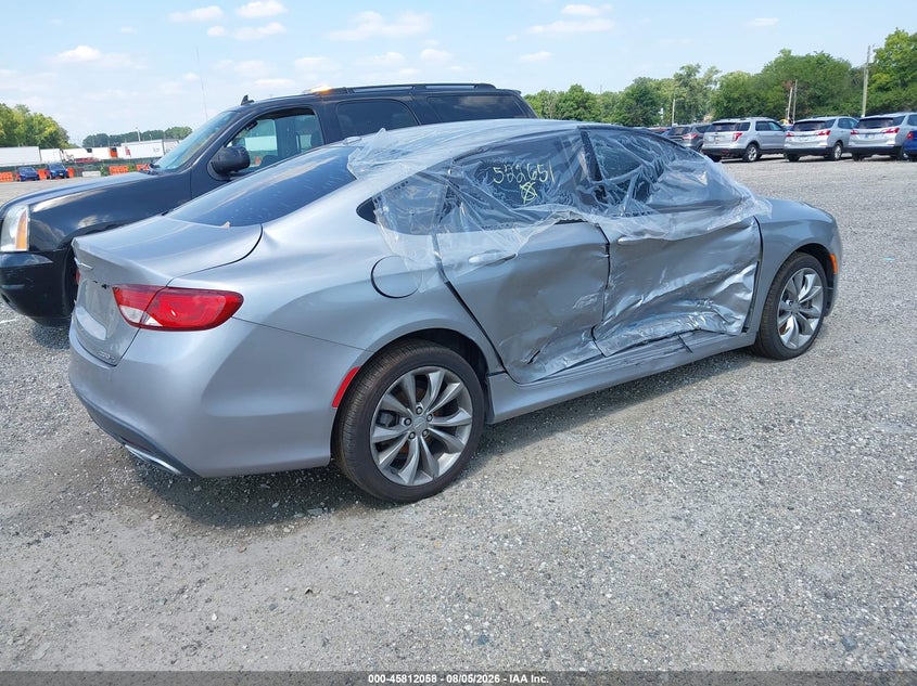 Vin: 1c3cccdg1fn522651, lot: 46310904, chrysler 200 s 20154