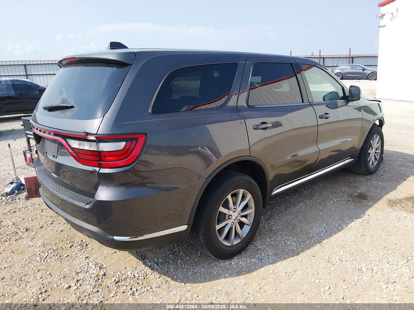 Vin: 1c4rdjag5gc403588, lot: 46310910, dodge durango sxt 20164