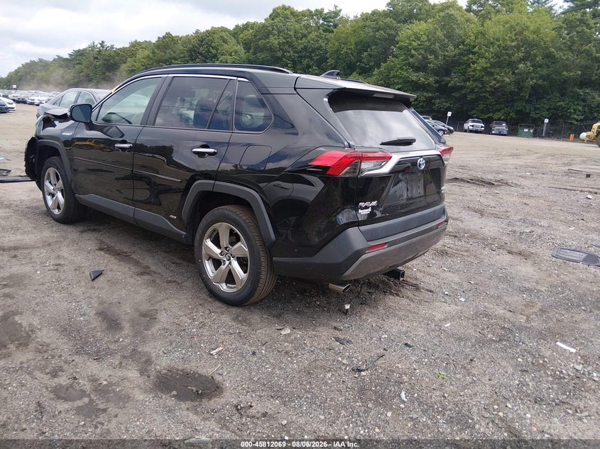 Vin: 2t3dwrfv3kw019759, lot: 46310915, toyota rav4 hybrid limited 20192