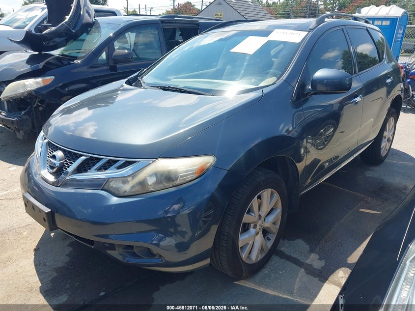 Vin: jn8az1mw2ew504332, lot: 46310917, nissan murano sl 20142