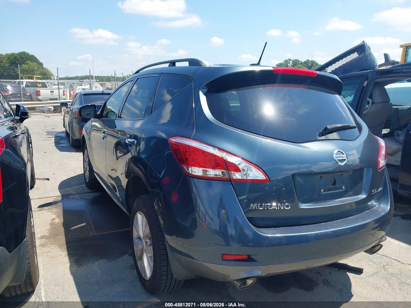 Vin: jn8az1mw2ew504332, lot: 46310917, nissan murano sl 20143