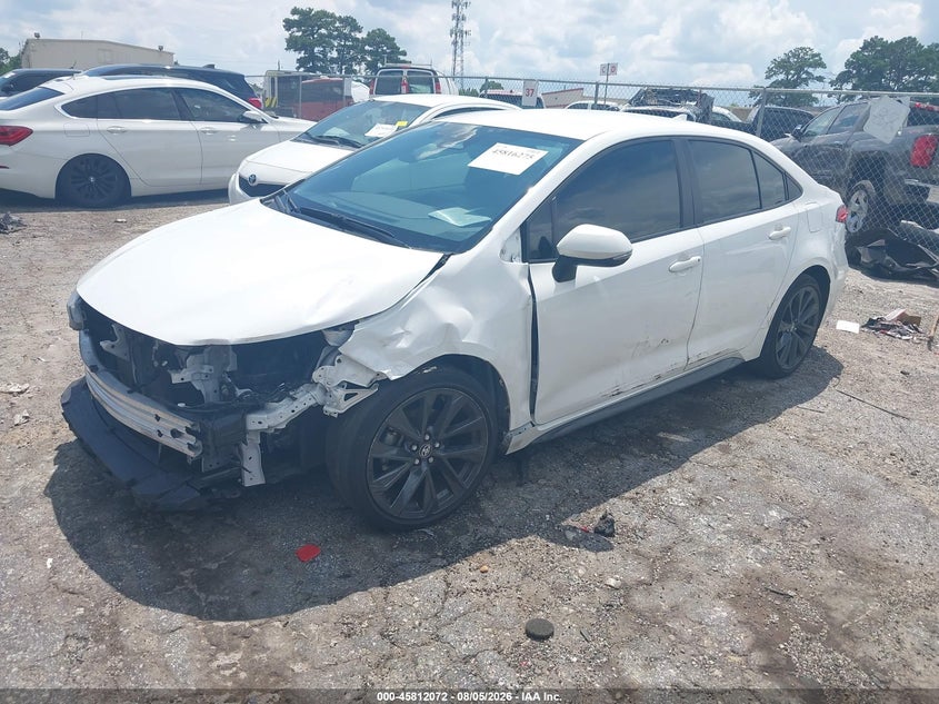 Vin: jtds4mce1r3522742, lot: 46310918, toyota corolla se 20242