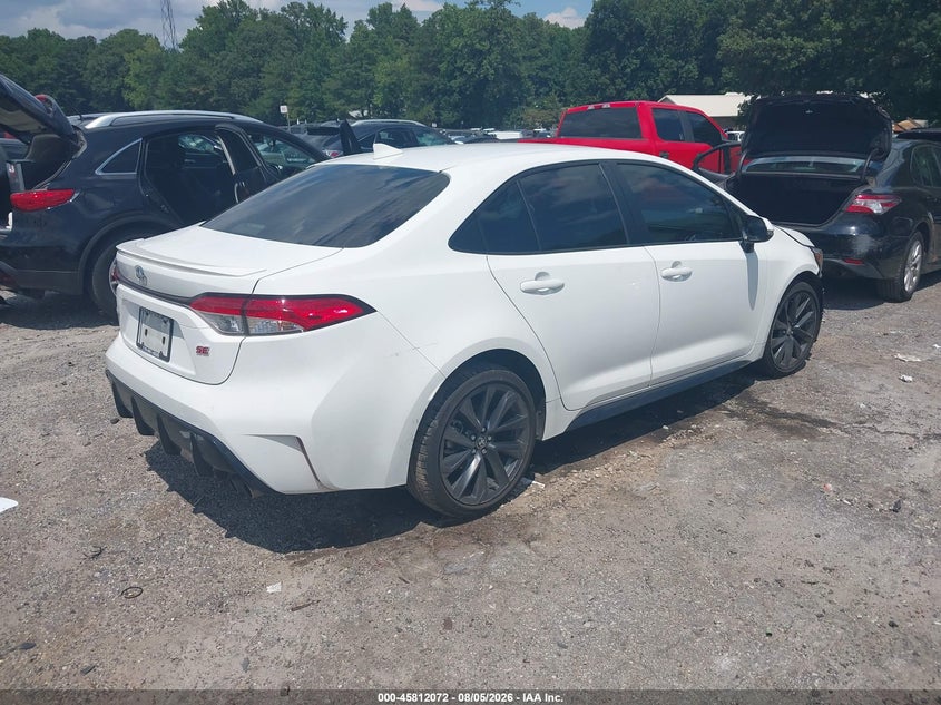 Vin: jtds4mce1r3522742, lot: 46310918, toyota corolla se 20244