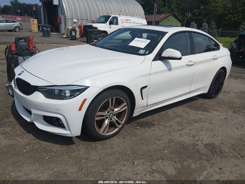 2018 BMW 430I GRAN COUPE auction photo 2