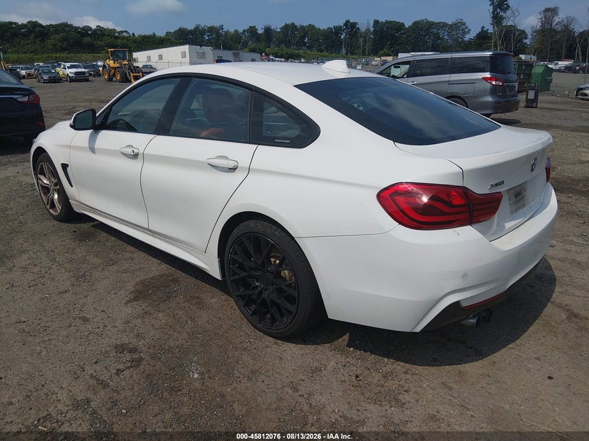 2018 BMW 430I GRAN COUPE auction photo 3