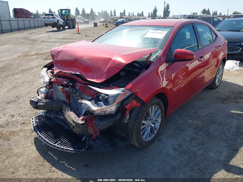 Vin: 2t1burhe6fc376895, lot: 46310943, toyota corolla le plus 20152