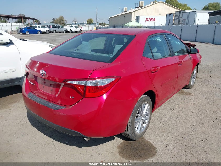 Vin: 2t1burhe6fc376895, lot: 46310943, toyota corolla le plus 20154