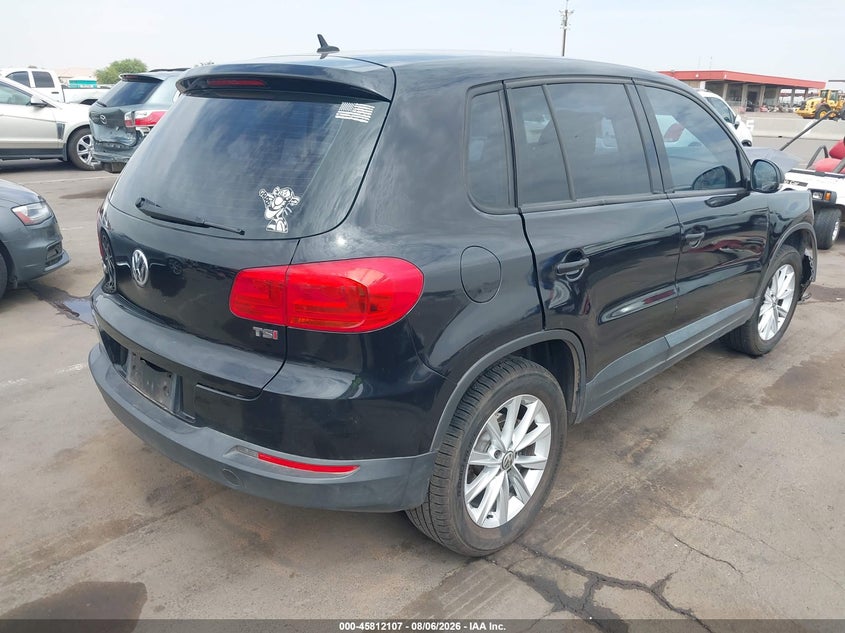 Vin: wvgav7ax7jk004901, lot: 46310953, volkswagen tiguan limited 2.0t 20184