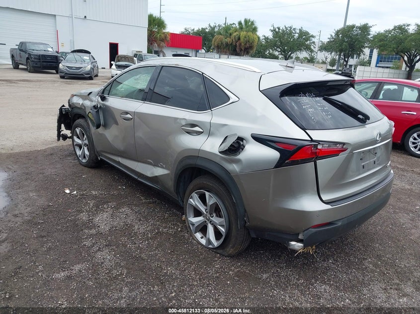 Vin: jtjbarbz5h2097490, lot: 46310979, lexus nx 200t 20173