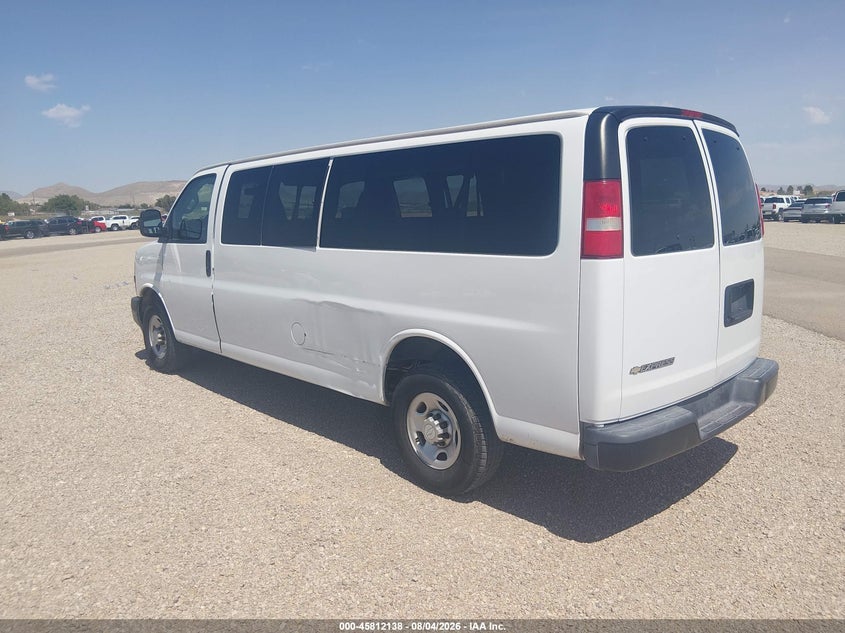 Vin: 1gazgnfg7k1346167, lot: 46310984, chevrolet express 3500 ls 20193