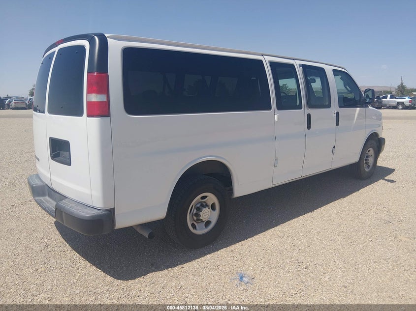 Vin: 1gazgnfg7k1346167, lot: 46310984, chevrolet express 3500 ls 20194