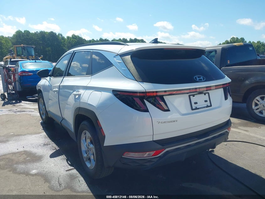 Vin: km8jb3ae6nu044333, lot: 46310992, hyundai tucson sel 20223