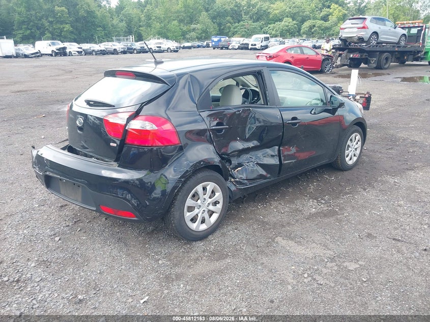 Vin: knadm5a37d6106912, lot: 46311009, kia rio lx 20134