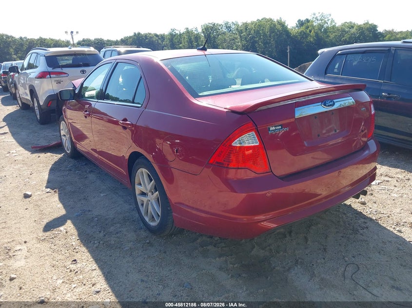 Vin: 3fahp0ja6ar221096, lot: 46311032, ford fusion sel 20103