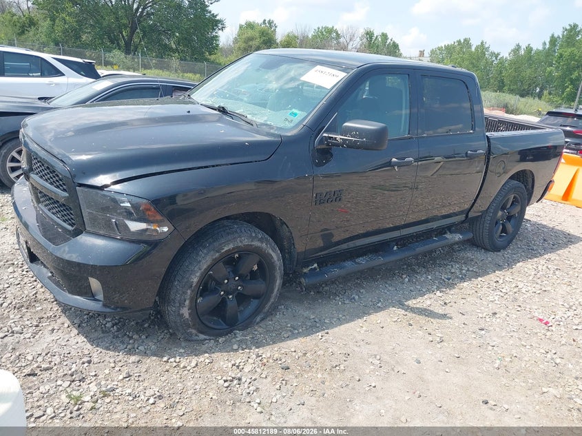 Vin: 1c6rr7kg1hs681471, lot: 46311035, ram 1500 express  4x4 5'7 box 20172