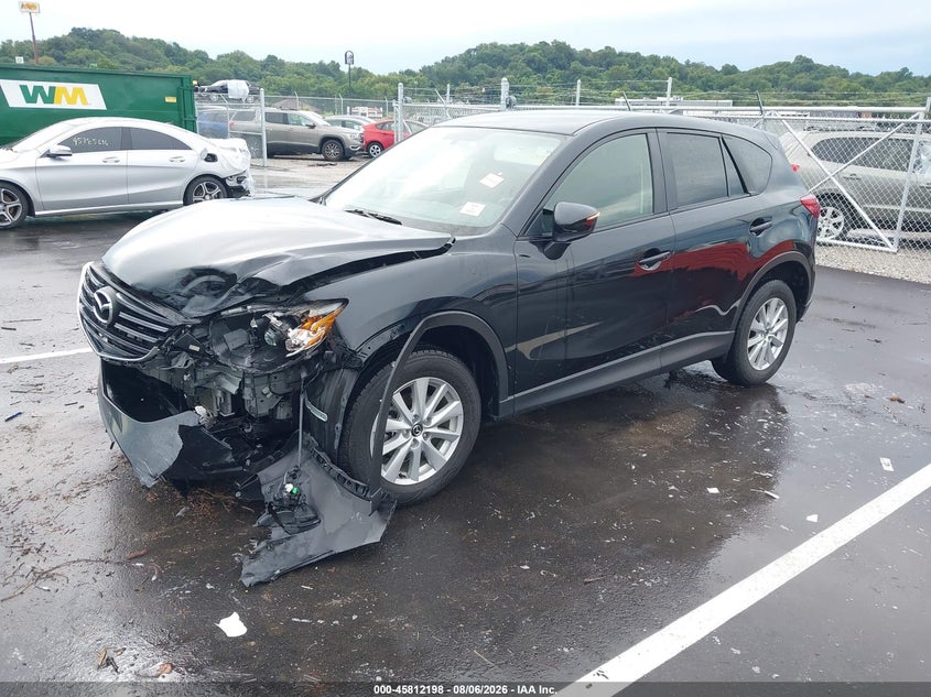 Vin: jm3ke2cy1g0656989, lot: 46311044, mazda cx-5 touring 20162