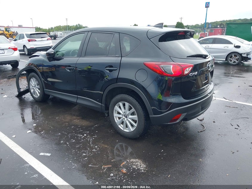 Vin: jm3ke2cy1g0656989, lot: 46311044, mazda cx-5 touring 20163