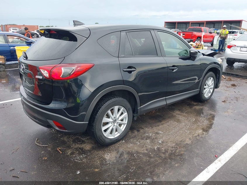 Vin: jm3ke2cy1g0656989, lot: 46311044, mazda cx-5 touring 20164