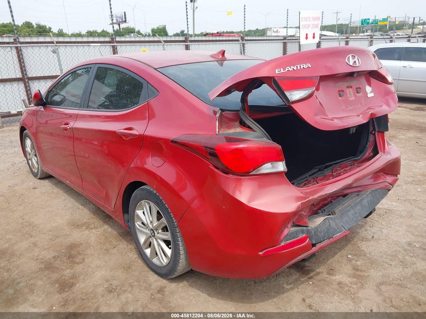 Vin: kmhdh4ae9eu166718, lot: 46311050, hyundai elantra se 20143