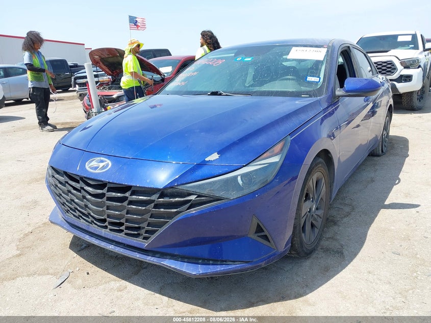 Vin: 5nplm4ag1mh000604, lot: 46311054, hyundai elantra sel 20212